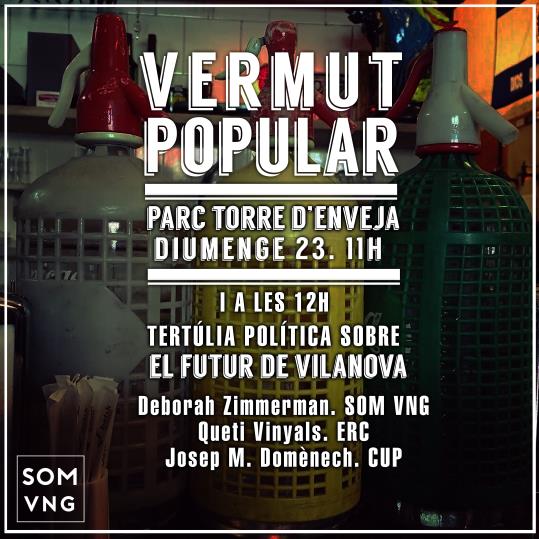 Vermut popular: Tertúlia Som VNG+ERC+CUP