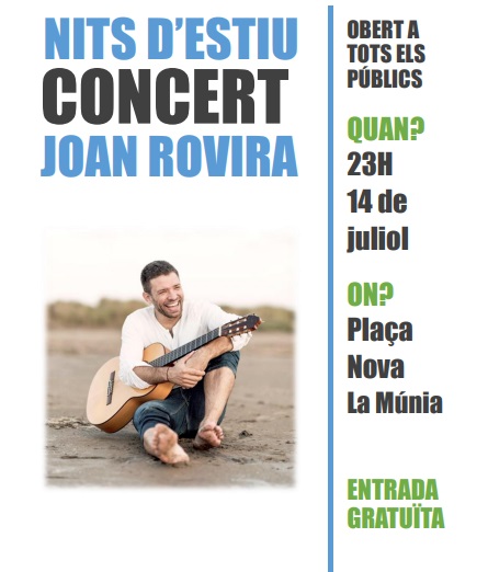 Concert de Joan Rovira a La Múnia 