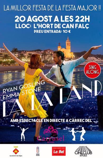La La Land Sing along arriba a Sitges per Festa Major