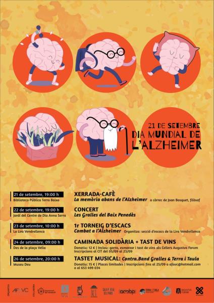 Dia Mundial de l'Alzheimer al Vendrell