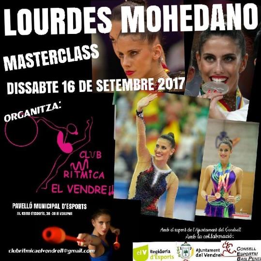 Masterclass de la gimnasta d’elit Lourdes Mohedano al Vendrell