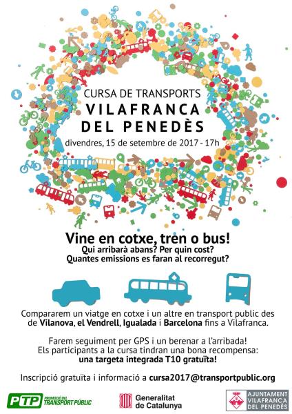 Setmana de la Mobilitat Sostenible i Segura a Vilafranca