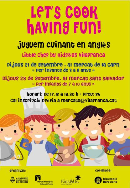 Let’s cook having fun! als Mercats Municipals de Vilafranca