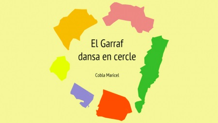 Cobla Maricel: El Garraf dansa en cercle