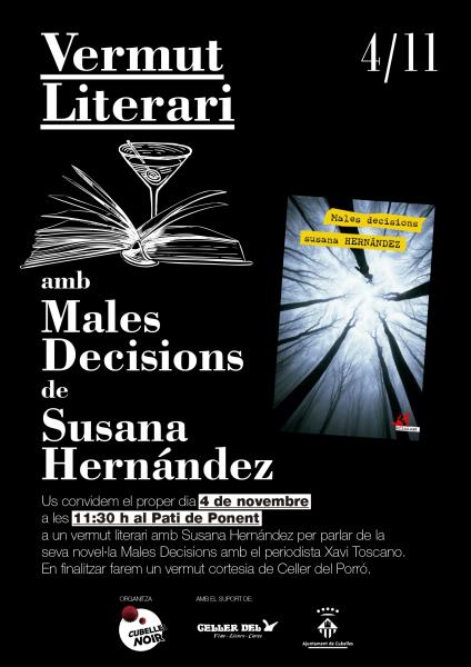 Vermut literari amb Susana Hernández 
