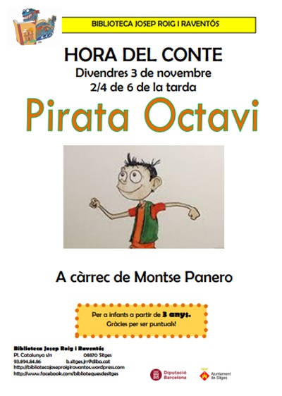 Presentació del conte solidari El Pirata Octavi
