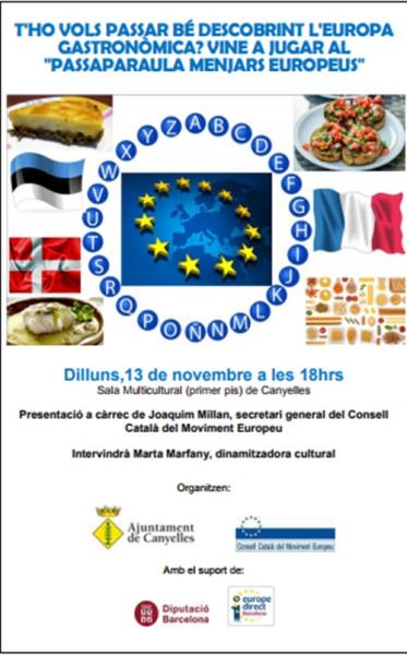 Passaparaula de Menjars Europeus a Canyelles