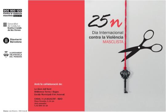 Dia internacional per a l’eliminació de la violència envers les dones a Vilafranca