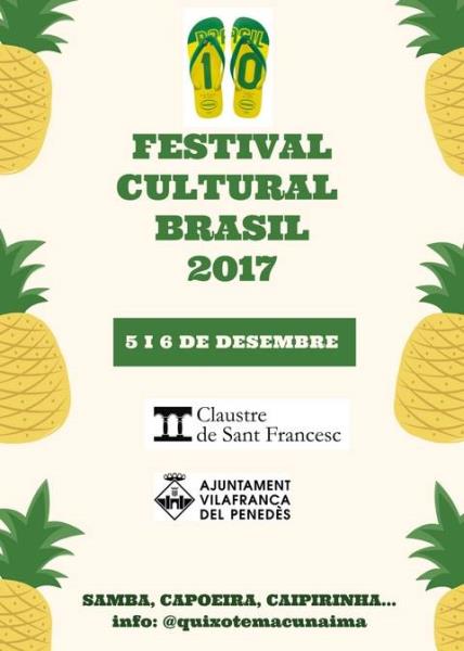 Festival Cultural Brasil 2017 a Vilafranca