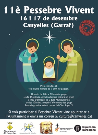 11è Pessebre Vivent de Canyelles