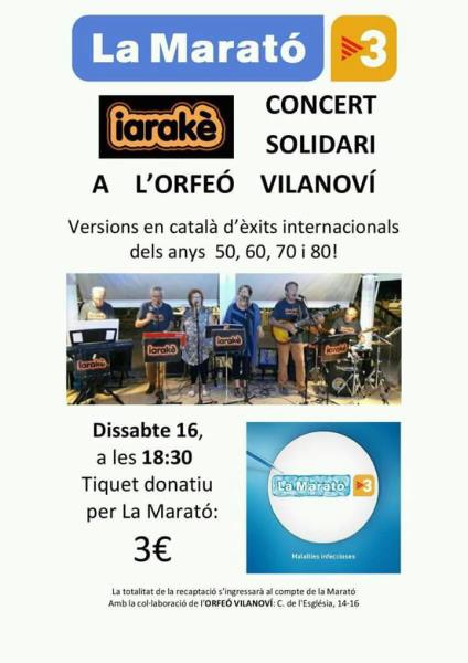 Concert solidari del Grup iaraké
