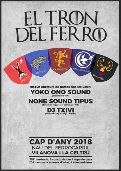 Cap d'Any 2018 al Ferrocarril