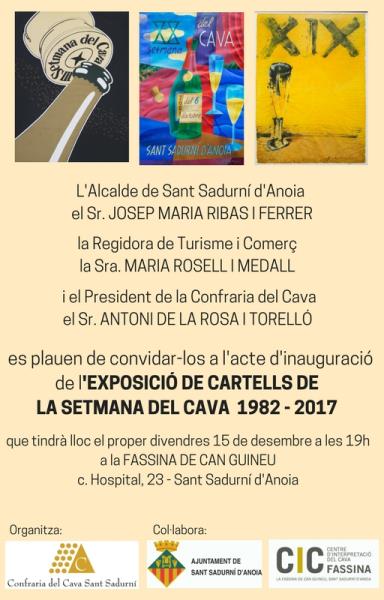 Exposició de Cartells de la Setmana del Cava