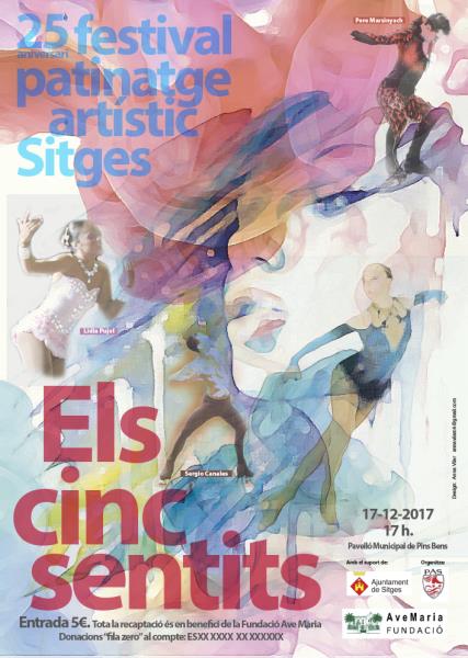 El Patinatge Artístic de Sitges celebra 25 anys amb un festival benèfic
