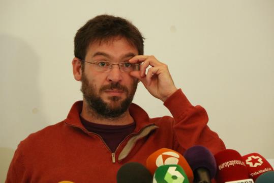 Albano Dante Fachin dimiteix com a secretari general de Podem Catalunya i es dona de baixa del partit. ACN