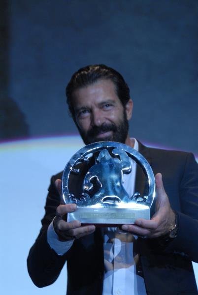 Banderas, Gran Premi Honorífic 2014 del Festival de Cinema de Sitges. Ajuntament de Sitges