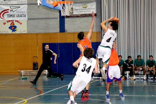 Bàsquet Sitges “A” - VIVE-El Masnou Basquetbol. Eix