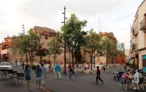 Calafell aprova el projecte per remodelar la plaça de Catalunya. Ajuntament de Calafell
