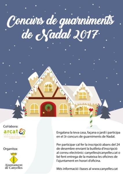 Canyelles promou la decoració nadalenca amb un Concurs de Guarniments de Nadal. EIX