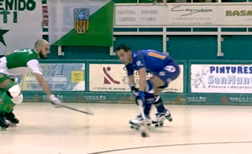 Carles Rodríguez va fer un gol a Calafell . Eix