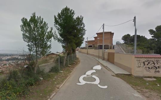 Carrer Comtessa del Castell de la Mota. Google Street View