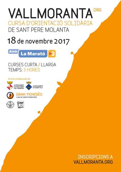 Cartell de la Vallmoranta 2017. Eix