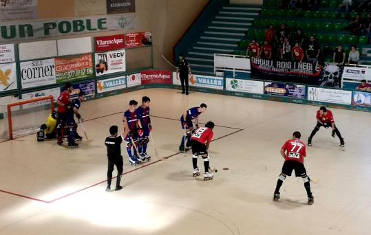 CE Vendrell - FC Barcelona. Eix