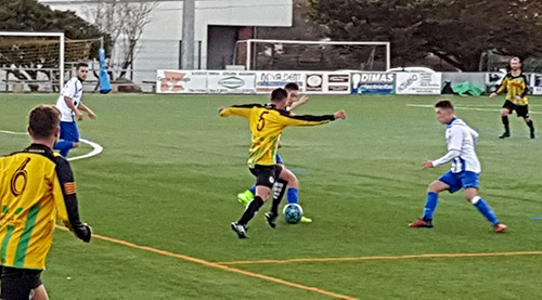 CF Begues – CF Vilanova. Fede Carrasco