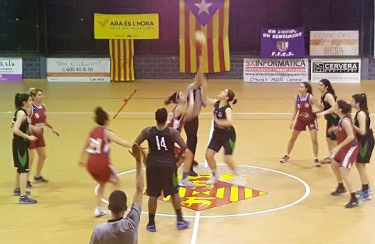 Club Bàsquet Cervera - La Parròquia Samà Vilanova. Eix