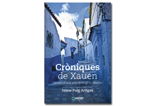 Coberta de 'Cròniques de Xauen'. Eix