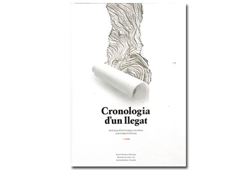 Coberta de 'Cronologia d'un llegat'. Eix