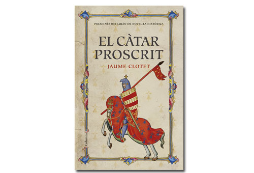 Coberta de 'El càtar proscrit'. Eix