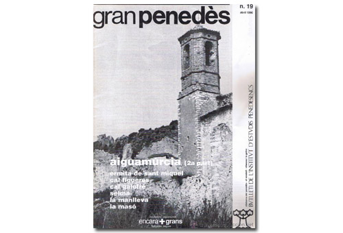 Coberta de la revista 'Gran Penedès'. Eix