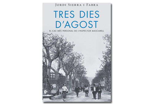 Coberta de 'Tres dies d’agost'. Eix