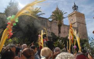 Comencen els actes de Setmana Santa a Sitges. Diumenge de Rams. Ajuntament de Sitges