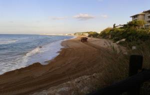 Comencen els treballs de reposició de sorra a la platja del Francàs, al Vendrell