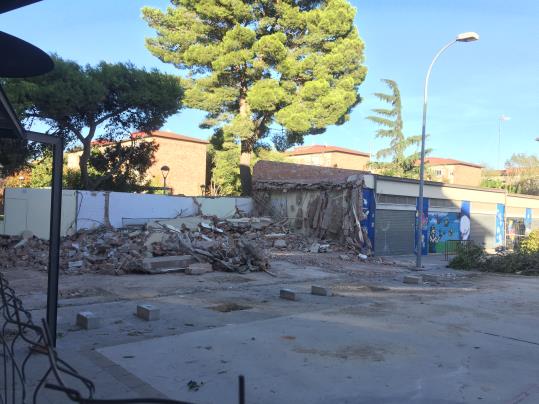 Comencen les obres de rehabilitació dels equipaments i de la plaça Dr. Bonet. Ajuntament de Vilafranca
