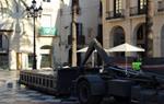 Comencen les obres de restauració de la plaça de la Vila de Vilanova. Ajuntament de Vilanova