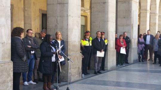 Commemoració del Dia internacional per a l’eliminació de la violència envers les dones a Vilanova. Ajuntament de Vilanova