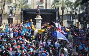 Comparses de rècord al carnaval de Vilanova. EIX