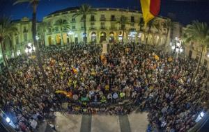 Concentració a Vilanova i la Geltrú, 20 de setembre. Xavier Saumell