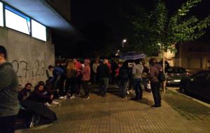 Cues a l'institut dels Monjos a les cinc del matí