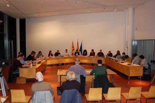 Debat de l'estat de Sant Pere de Ribes. Ajt Sant Pere de Ribes