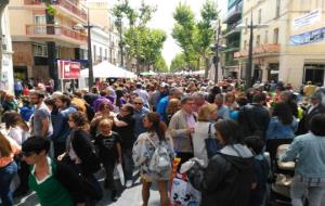 Diada de Sant Jordi a Vilanova i la Geltrú. Ajuntament de Vilanova