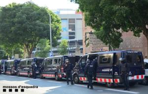 Dispositiu dels Mossos d'Esquadra. Mossos d'Esquadra