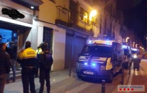 Dos detinguts per salut pública en el marc d’inspeccions a locals d'oci nocturn de Vilanova i la Geltrú. Mossos d'Esquadra