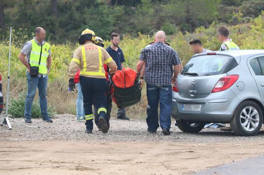 Dos morts en estavellar-se un ultralleuger a Subirats. ACN