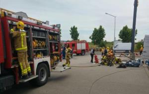 Dos morts en una deflagració en una benzinera a Sant Sadurní d'Anoia. Ramon Filella