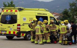 Dos treballadors morts en una deflagració en una benzinera a Sant Sadurní d'Anoia