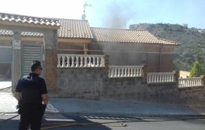 Dues explosions originen un incendi en una altra casa de Calafell on s'hi plantava marihuana